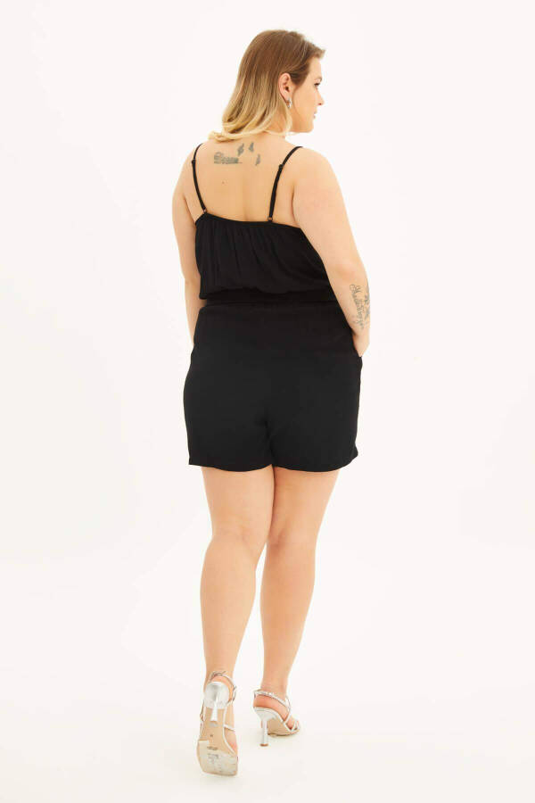 Strapless Short Jumpsuit - 5