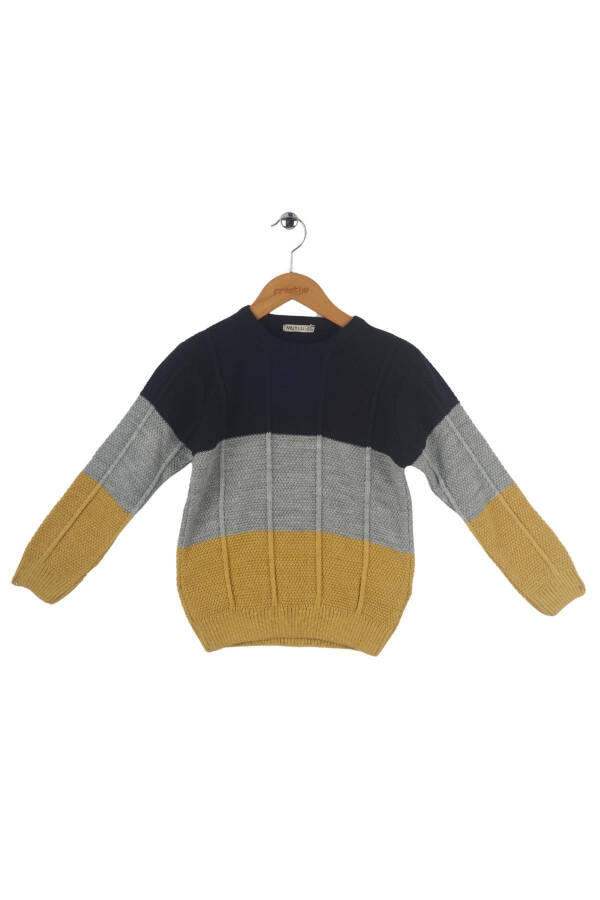 Striped Men's Sweater - 3