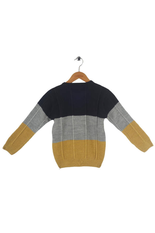 Striped Men's Sweater - 4