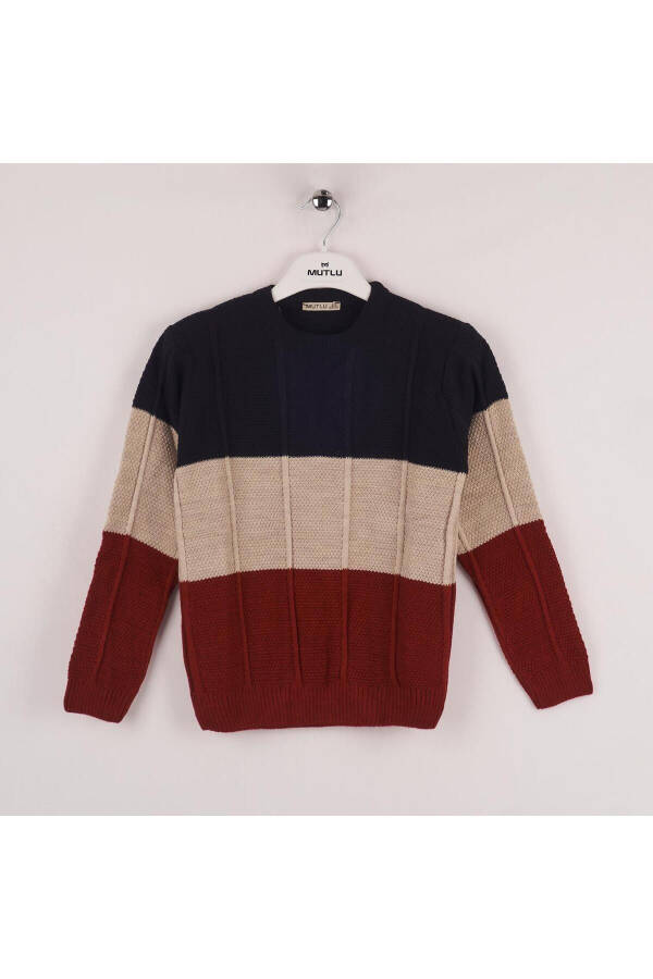 Striped Men's Sweater - 3