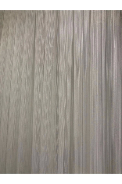 Striped Pleated 1/3 Voile Curtain - 6