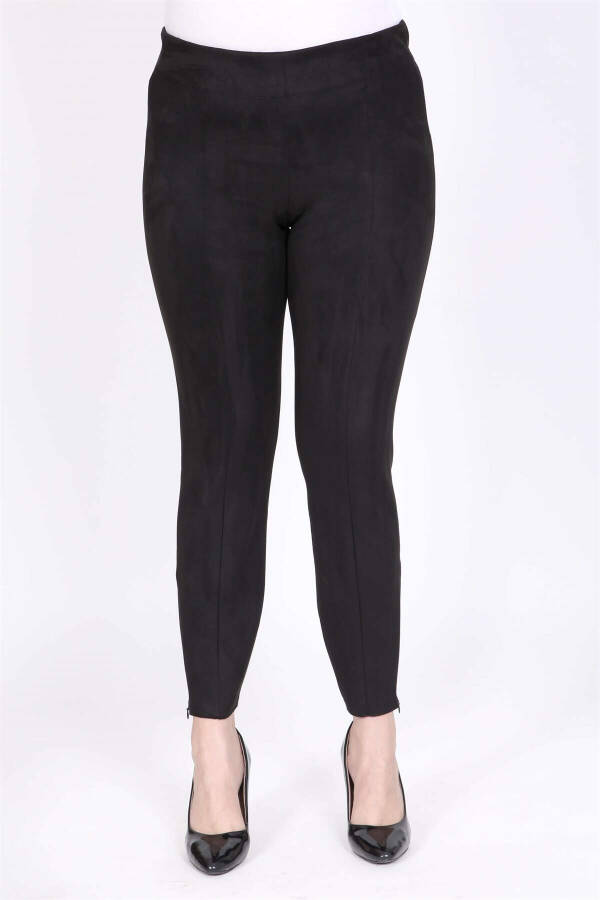 Suede Leggings - 8