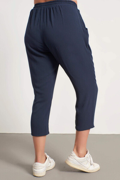 Summer Trousers with Elastic Waistband - 5