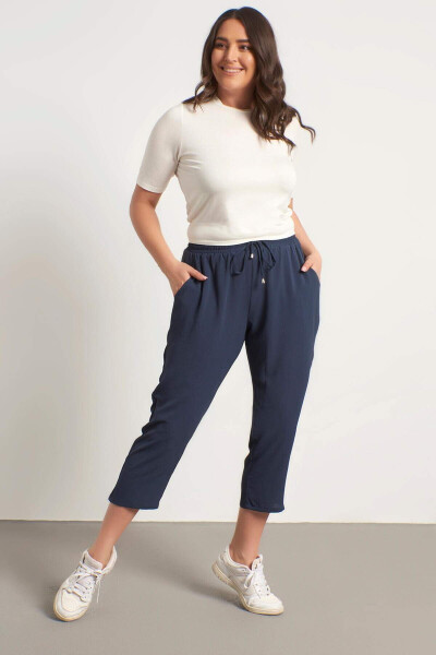 Summer Trousers with Elastic Waistband - 6