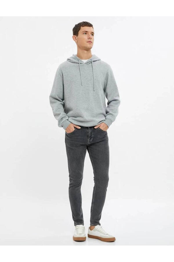 Super Skinny Fit Jeans with Cotton Pockets - Justin Jean - 3