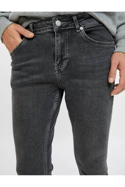 Super Skinny Fit Jeans with Cotton Pockets - Justin Jean - 5