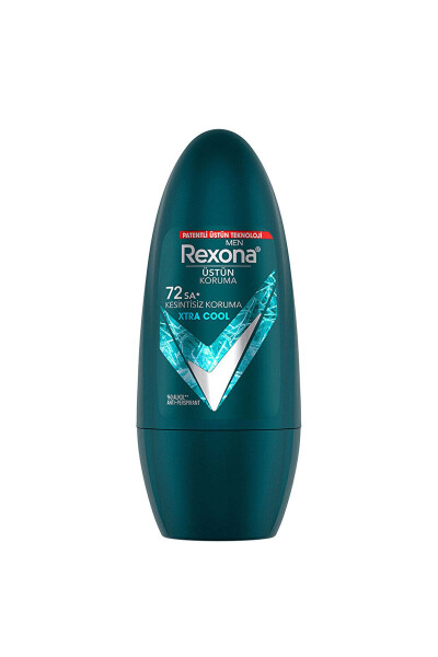 Superior Protection Men's Roll On Deodorant Xtra Cool 72 Hours Continuous Protection 50 ml - 17