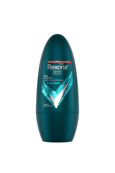 Superior Protection Men's Roll On Deodorant Xtra Cool 72 Hours Continuous Protection 50 ml - 2