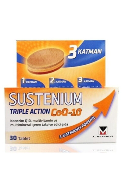 Sustenıum Üçlü Etki Koenzim Q10 30 Tablet - 4