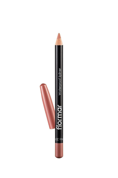 Suya Dayanıklı Dudak Kalemi - Waterproof Lipliner (Nude) - 201 NTRLLY NUDE - 8690604111015 - 8