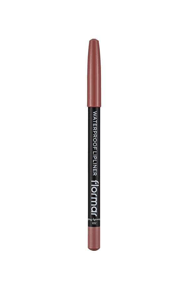 Suya Dayanıklı Dudak Kalemi - Waterproof Lipliner (Nude) - 201 NTRLLY NUDE - 8690604111015 - 15