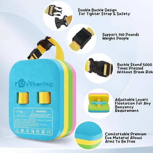 Swim Float Kids Back Belt: Pool Bubble Water Device Trainer - 4