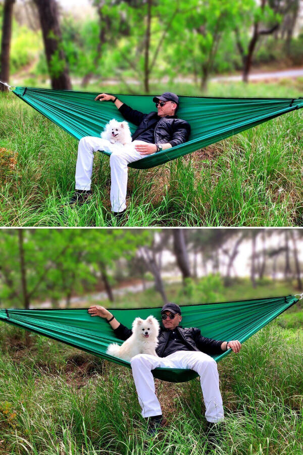 Swing Hammock Camping Hammock Picnic Hammock Garden Balcony Camping Outdoor Hunting Hunter Mountaineer Sports Hammock - 23