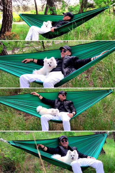 Swing Hammock Camping Hammock Picnic Hammock Garden Balcony Camping Outdoor Hunting Hunter Mountaineer Sports Hammock - 24