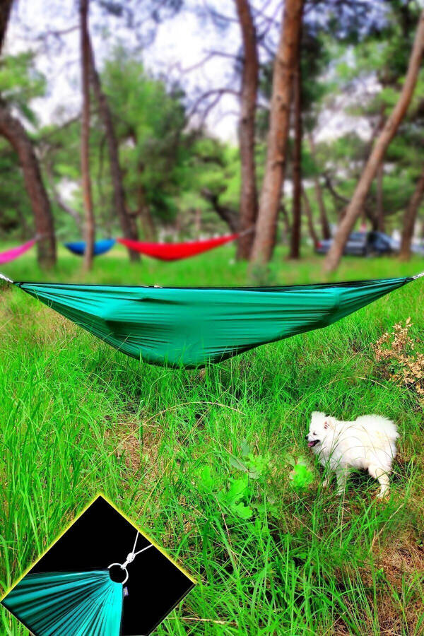 Swing Hammock Camping Hammock Picnic Hammock Garden Balcony Camping Outdoor Hunting Hunter Mountaineer Sports Hammock - 10