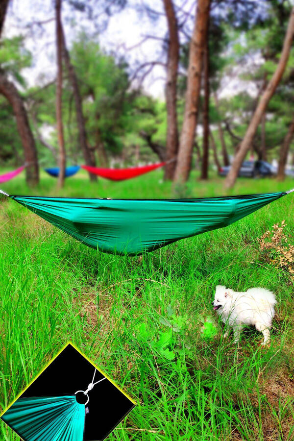 Swing Hammock Camping Hammock Picnic Hammock Garden Balcony Camping Outdoor Hunting Hunter Mountaineer Sports Hammock - 26