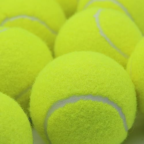 Swingers Tenis Topları, 20'li Paket Antrenman Tenis Topları, Evcil Köpek İçin Egzersiz Topları, Yüksek Esneklikli Başlangıç ​​Seviyesi Pratik Tenis Topları, Taşıma Kolaylığı Sağlayan Ağ Torbasıyla - 3