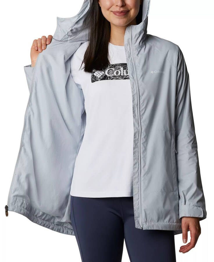 Switchback Long Lined Rain Jacket Cirrus Grey - 4