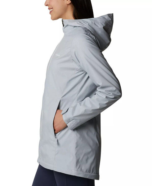 Switchback Long Lined Rain Jacket Cirrus Grey - 5