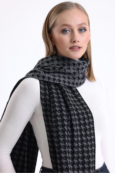 T-crazy Knitwear Herringbone Knit Scarf - 3