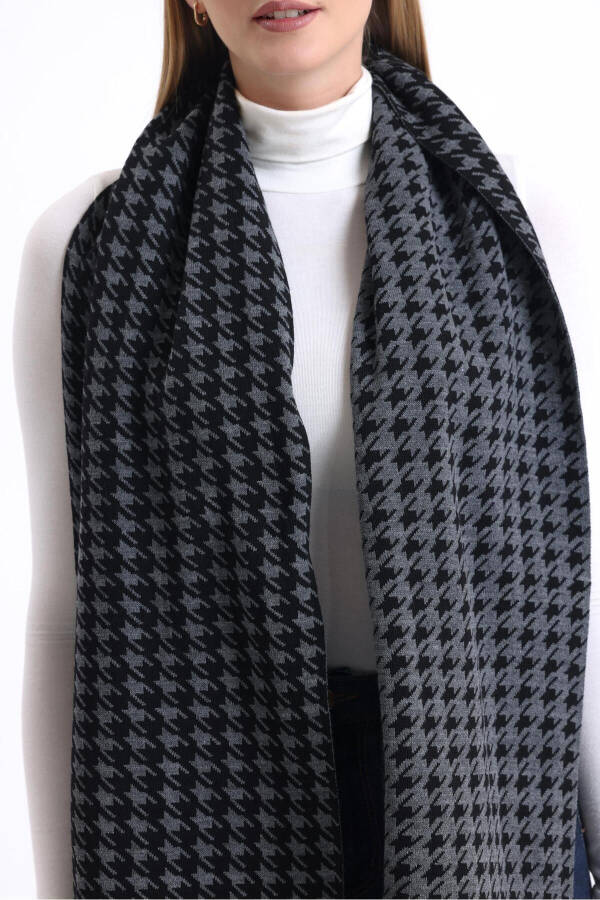 T-crazy Knitwear Herringbone Knit Scarf - 8