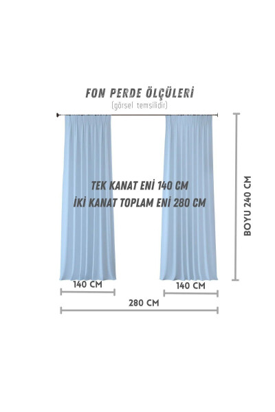 TAÇ ANTRASIT QOROVCHI 100% BLACKOUT LINED PÉRDE TO'G'RI TIKISH BARCHA O'LCHAMLAR MAVJUD ( EN X BO'Y ) LYUKS 1-SINIF - 2