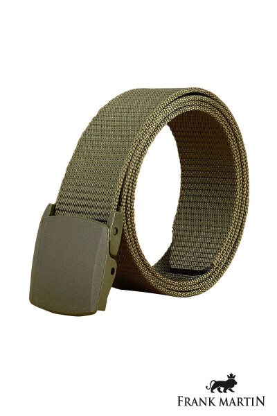 Tactical Style Fabric Belt with Plastic Buckle - 6