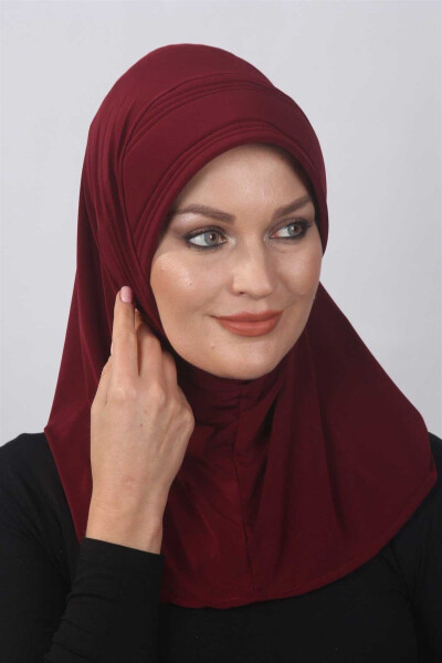 Takmatik Ready Shawl Бордовый Красный - 1