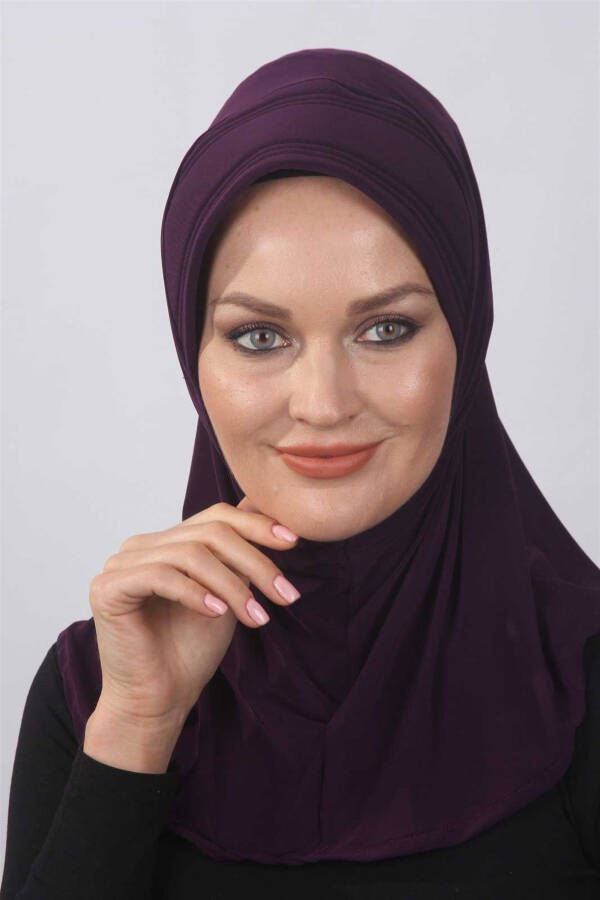 Takmatik Ready Shawl Plum - 1