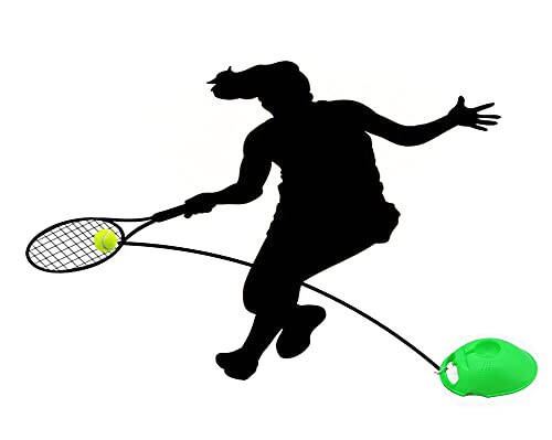 TaktZeit Tennis Treneri Qaytish Tagligi O'z-o'zini Tenis Mashg'ulotlari Uskunasi Tenis Mashg'ulotlari Qaytish Qurilmasi 2 Ipli To'p bilan - 7