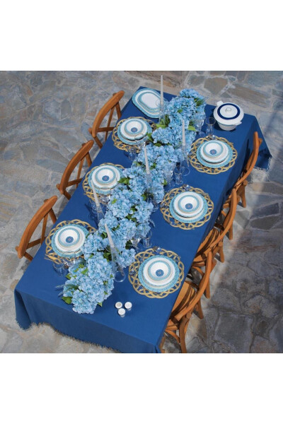 Talisman Sapphire Dinner Set 60 Pieces - Turquoise - 3