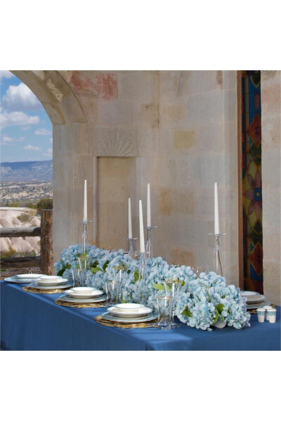 Talisman Sapphire Dinner Set 60 Pieces - Turquoise - 5