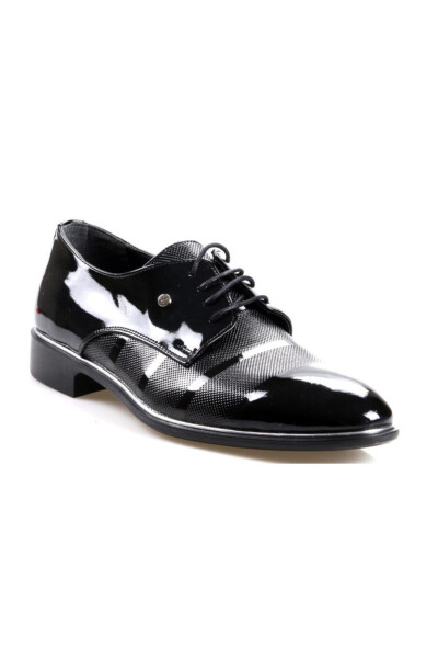 Tamboga N576 Groom Shoes (39-44) Patent Leather Classic Men's Shoes - 1