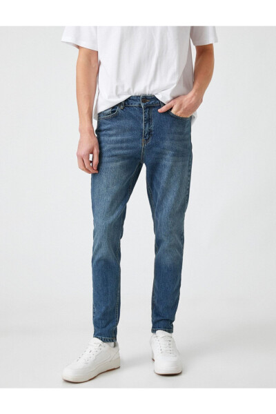 Tapered Fit Jean Pants - Joe Jean - 3