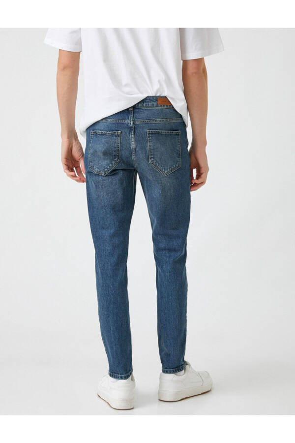 Tapered Fit Jean Pants - Joe Jean - 4