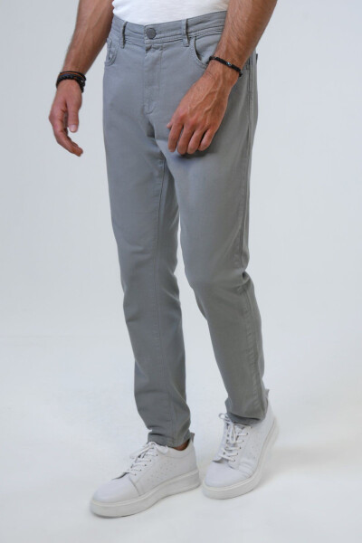 Taş Slim Fit Pamuklu Chino Pantolon - 2