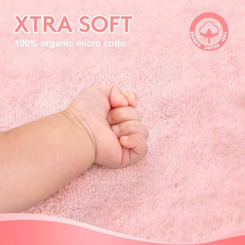 TBEZY Baby Hooded Towel with Unique Animal Design Ultra Soft Thick Cotton Bath Towel for Newborn (Bunny) - 2