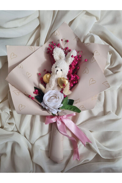 Teddy Bear Bouquet Chocolate Gift for Loved Ones - 2