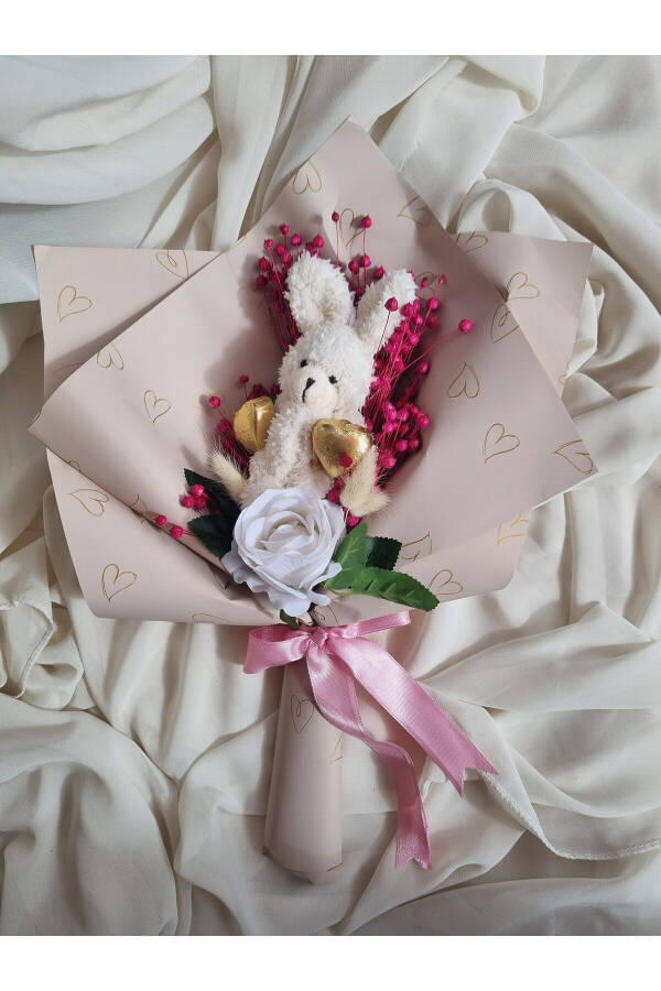 Teddy Bear Bouquet Chocolate Gift for Loved Ones - 2