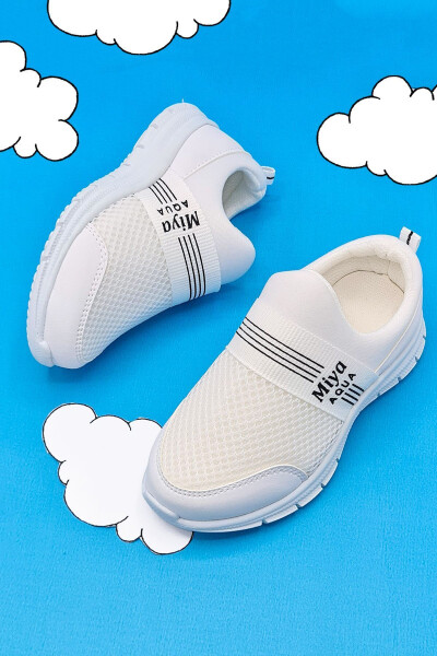 Tedy Unisex Çocuk Bağcıksız Rahat Esnek Günlük Sneaker Spor Ayakkabı - 1