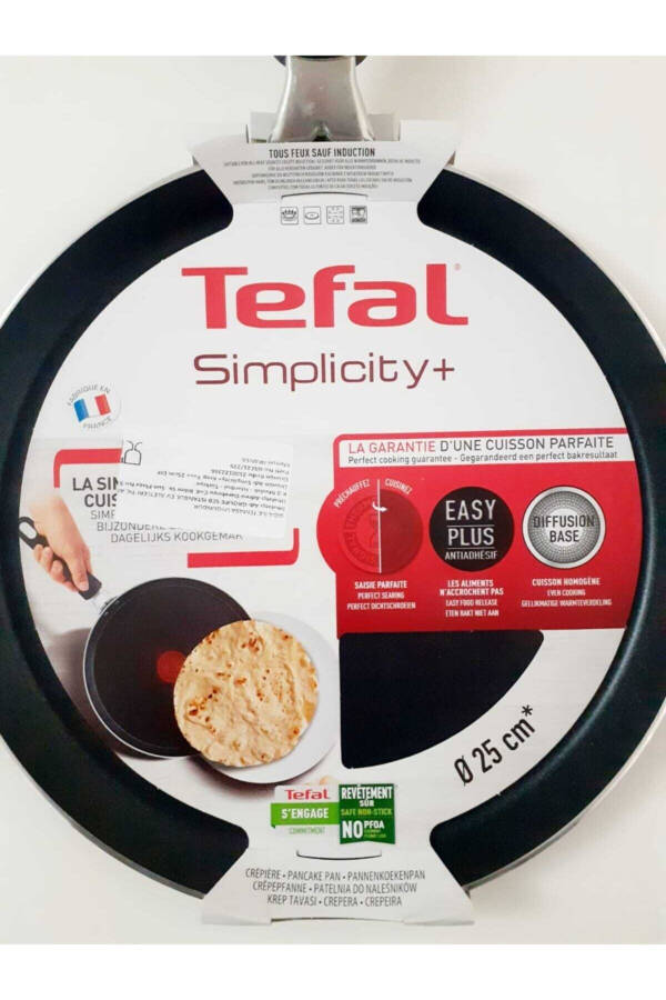 Tefal Simplicity 25 Cm Crepe Pan Tkrp - 4