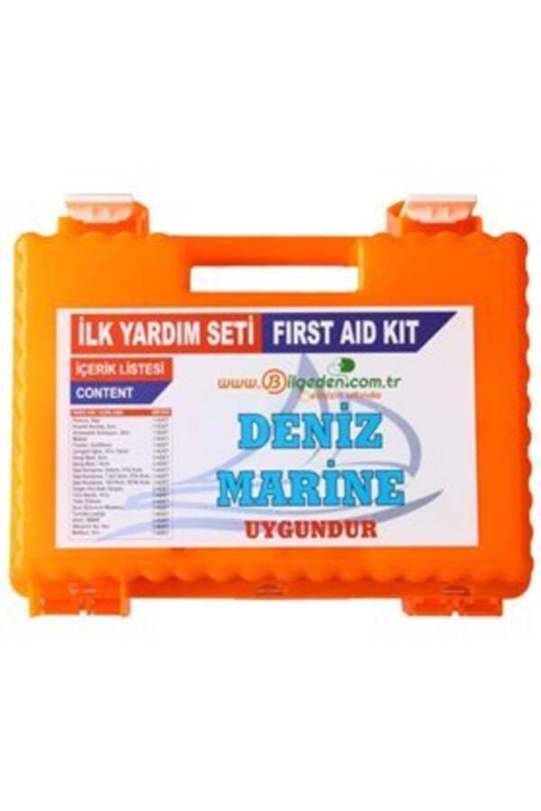 Tekne Yat İçin Denizcilik/Marine Uygun İlk Yardım Seti Çantası - 1