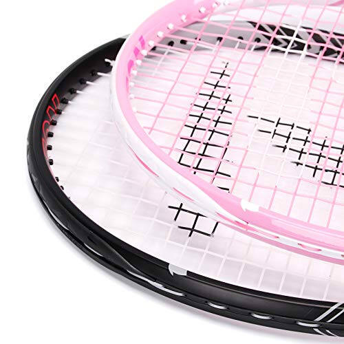 Teloon Tennis Rackets for Adults 2 pcs Recreational - 27 inch Tennis Racquet for Men and Women College Students Beginner Tennis Racket... - 4