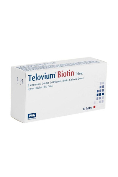 Telovium Biyotin 30 Tablet - 3