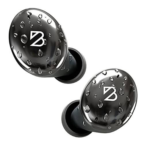 Tempo 30 Wireless Earbuds for Small Ears with Premium Sound, Comfortable Bluetooth Ear Buds for Women and Men, Black Earphones for Small Ear Canals with Mic, IPX7 Sweatproof, Long Battery, Loud Bass - 7