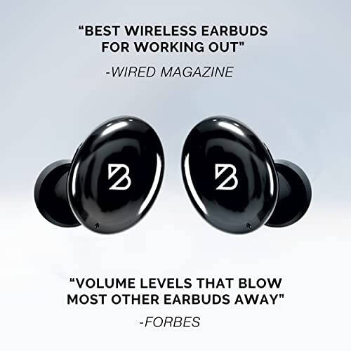 Tempo 30 Wireless Earbuds for Small Ears with Premium Sound, Comfortable Bluetooth Ear Buds for Women and Men, Black Earphones for Small Ear Canals with Mic, IPX7 Sweatproof, Long Battery, Loud Bass - 9