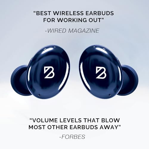 Tempo 30 Wireless Earbuds for Small Ears with Premium Sound, Comfortable Bluetooth Ear Buds for Women and Men, Blue Earphones for Small Ear Canals with Mic, IPX7 Sweatproof, Long Battery, Loud Bass - 8