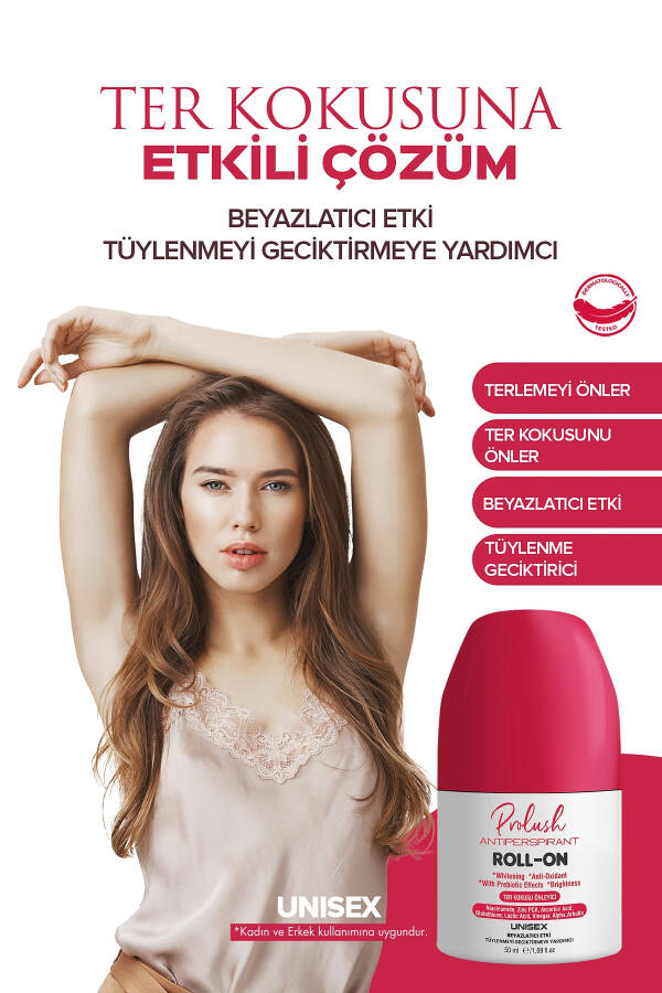 Ter Önleyici Beyazlatıcı Unısex Roll-on - 2