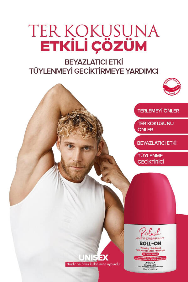 Ter Önleyici Beyazlatıcı Unısex Roll-on - 3