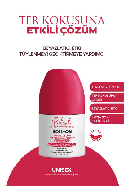 Terga ovqatlantiruvchi oqartiruvchi unisex roll-on - 1